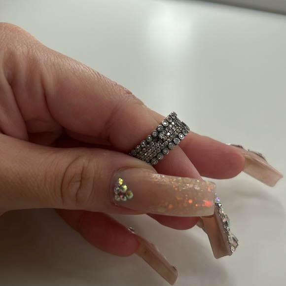 Pandora Sterling Silver 925 Lavish Sparkle Ring - Picture 7 of 8